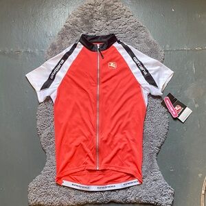 Giordana Coral & White Women’s Cycling Jersey